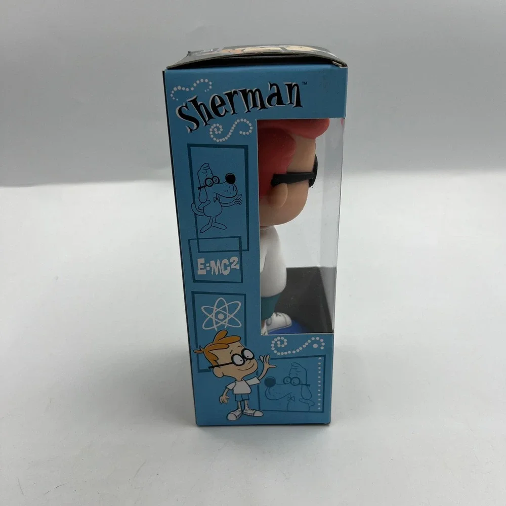 Funko Wacky Wobbler Mr Peabody & Sherman Bobblehead Lot Vintage Rocky Bullwinkle